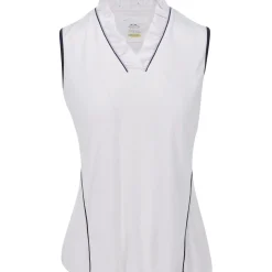 Greg Norman ML75 Labyrinth Sleeveless Shirt Polo Short Sleeve Golf Apparel