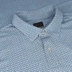Greg Norman ML75 Micro Shark Fin Shirt Polo Short Sleeve Golf Apparel