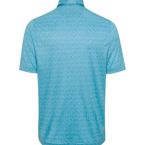 Greg Norman ML75 Micro Shark Fin Shirt Polo Short Sleeve Golf Apparel
