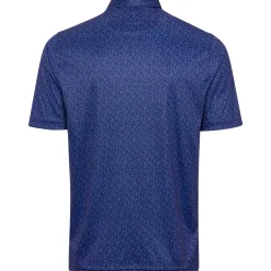 Greg Norman ML75 Micro Shark Fin Shirt Polo Short Sleeve Golf Apparel