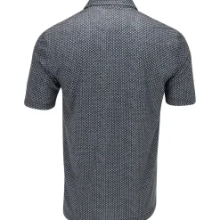 Greg Norman ML75 Micro Shark Fin Shirt Polo Short Sleeve Golf Apparel