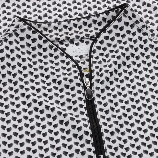 Greg Norman ML75 Microlux Fan Shirt Polo Short Sleeve Golf Apparel