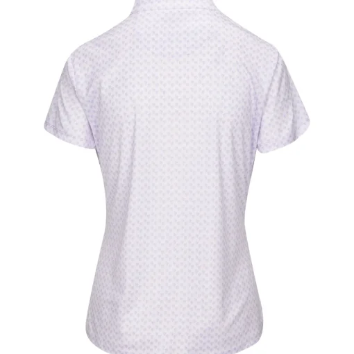 Greg Norman ML75 Microlux Fan Shirt Polo Short Sleeve Golf Apparel