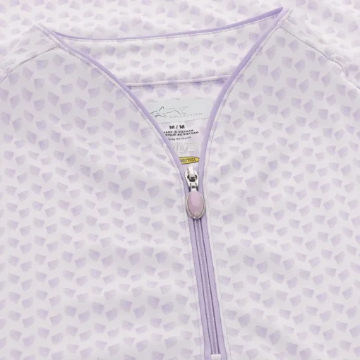 Greg Norman ML75 Microlux Fan Shirt Polo Short Sleeve Golf Apparel