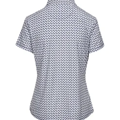 Greg Norman ML75 Microlux Fan Shirt Polo Short Sleeve Golf Apparel