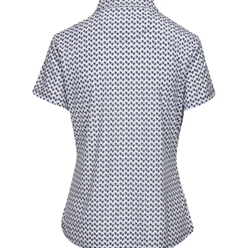 Greg Norman ML75 Microlux Fan Shirt Polo Short Sleeve Golf Apparel