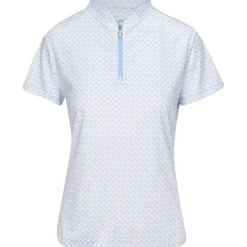 Greg Norman ML75 Microlux Fan Shirt Polo Short Sleeve Golf Apparel