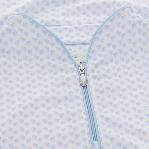 Greg Norman ML75 Microlux Fan Shirt Polo Short Sleeve Golf Apparel