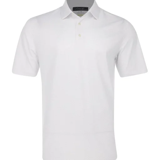 Greg Norman ML75 Microlux Flag Polo Shirt Polo Short Sleeve Golf Apparel
