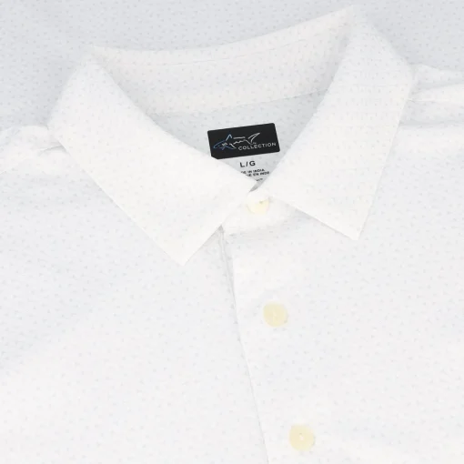 Greg Norman ML75 Microlux Flag Polo Shirt Polo Short Sleeve Golf Apparel