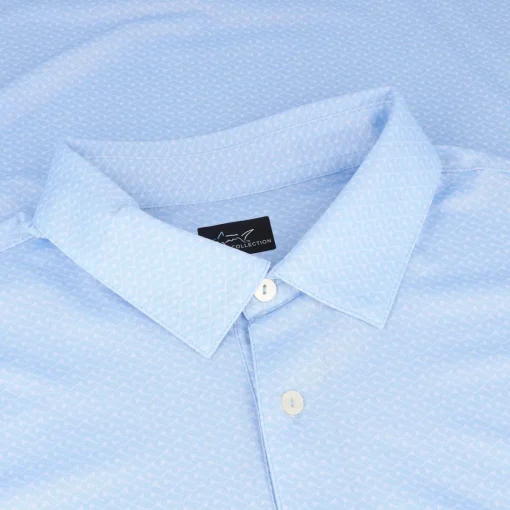 Greg Norman ML75 Microlux Flag Polo Shirt Polo Short Sleeve Golf Apparel