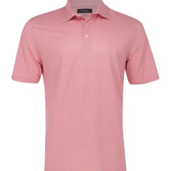 Greg Norman ML75 Microlux Flag Polo Shirt Polo Short Sleeve Golf Apparel
