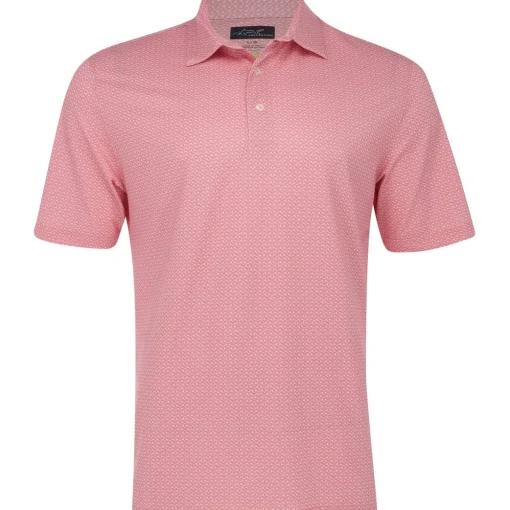 Greg Norman ML75 Microlux Flag Polo Shirt Polo Short Sleeve Golf Apparel