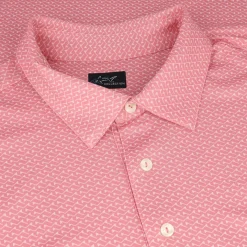 Greg Norman ML75 Microlux Flag Polo Shirt Polo Short Sleeve Golf Apparel