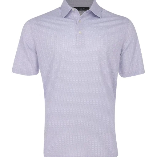Greg Norman ML75 Microlux Flag Polo Shirt Polo Short Sleeve Golf Apparel