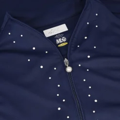 Greg Norman ML75 Microlux Pearl Studded Sleeveless Shirt Polo Short Sleeve Golf Apparel