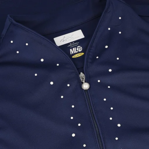 Greg Norman ML75 Microlux Pearl Studded Sleeveless Shirt Polo Short Sleeve Golf Apparel