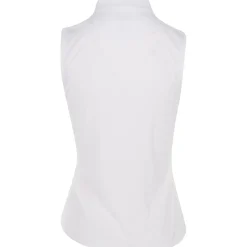 Greg Norman ML75 Microlux Pearl Studded Sleeveless Shirt Polo Short Sleeve Golf Apparel