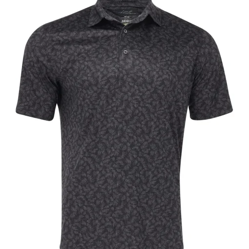 Greg Norman ML75 Recycled Microlux Rye Grass Shirt Polo Short Sleeve Golf Apparel