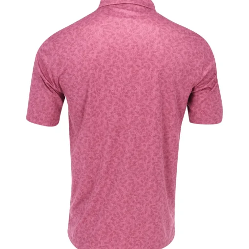 Greg Norman ML75 Recycled Microlux Rye Grass Shirt Polo Short Sleeve Golf Apparel
