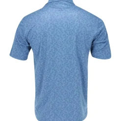 Greg Norman ML75 Recycled Microlux Rye Grass Shirt Polo Short Sleeve Golf Apparel