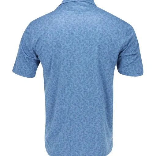 Greg Norman ML75 Recycled Microlux Rye Grass Shirt Polo Short Sleeve Golf Apparel