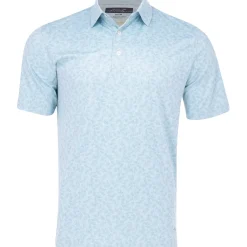 Greg Norman ML75 Recycled Microlux Rye Grass Shirt Polo Short Sleeve Golf Apparel