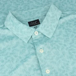 Greg Norman ML75 Recycled Microlux Rye Grass Shirt Polo Short Sleeve Golf Apparel