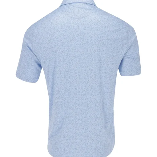 Greg Norman ML75 Recycled Microlux Boomerang Polo Shirt Polo Short Sleeve Golf Apparel
