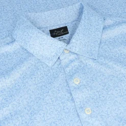 Greg Norman ML75 Recycled Microlux Boomerang Polo Shirt Polo Short Sleeve Golf Apparel