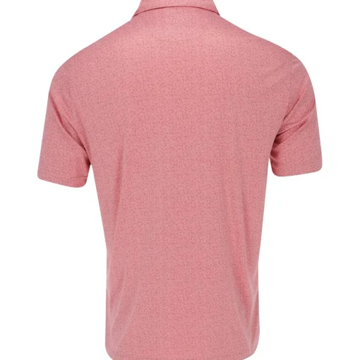 Greg Norman ML75 Recycled Microlux Boomerang Polo Shirt Polo Short Sleeve Golf Apparel