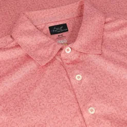 Greg Norman ML75 Recycled Microlux Boomerang Polo Shirt Polo Short Sleeve Golf Apparel