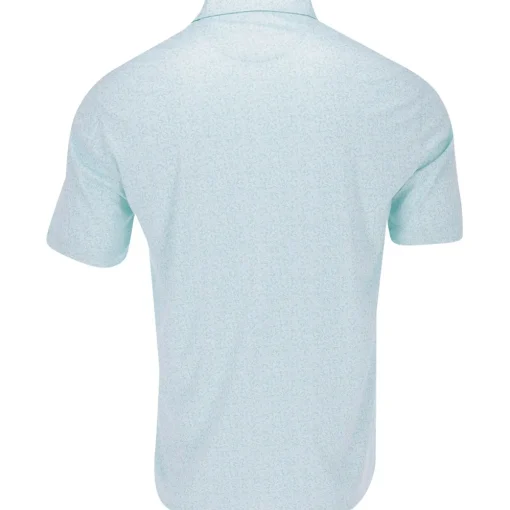 Greg Norman ML75 Recycled Microlux Boomerang Polo Shirt Polo Short Sleeve Golf Apparel