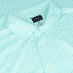 Greg Norman ML75 Recycled Microlux Boomerang Polo Shirt Polo Short Sleeve Golf Apparel