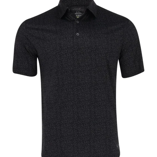 Greg Norman ML75 Recycled Microlux Boomerang Polo Shirt Polo Short Sleeve Golf Apparel