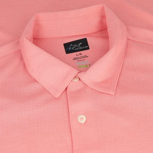 Greg Norman ML75 Recycled Microlux Mesh Polo Shirt Polo Short Sleeve Golf Apparel
