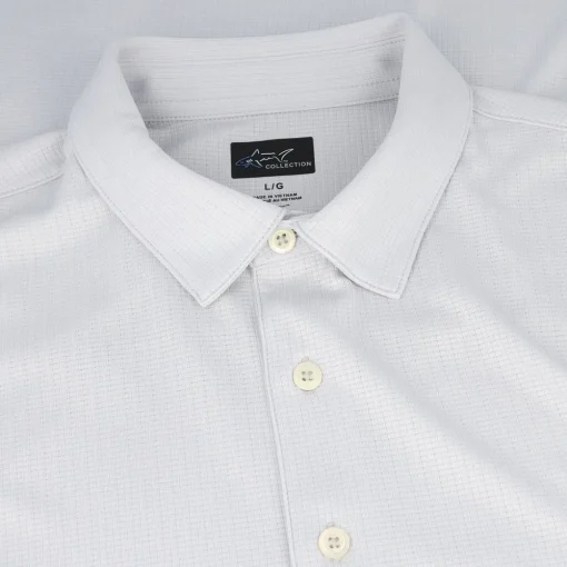 Greg Norman ML75 Recycled Microlux Mesh Polo Shirt Polo Short Sleeve Golf Apparel