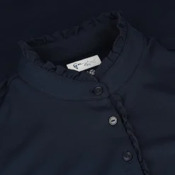 Greg Norman ML75 Ruffle Collar Sleeveless Shirt Polo Short Sleeve Golf Apparel
