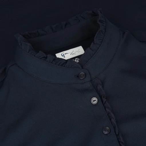 Greg Norman ML75 Ruffle Collar Sleeveless Shirt Polo Short Sleeve Golf Apparel