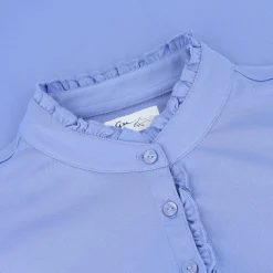 Greg Norman ML75 Ruffle Collar Sleeveless Shirt Polo Short Sleeve Golf Apparel