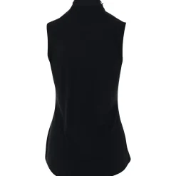 Greg Norman ML75 Ruffle Collar Sleeveless Shirt Polo Short Sleeve Golf Apparel