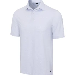 Greg Norman ML75 Shark Tooth Stretch Shirt Polo Short Sleeve Golf Apparel