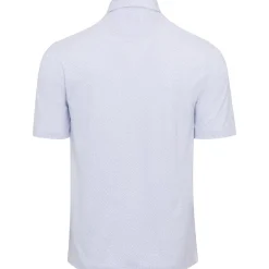 Greg Norman ML75 Shark Tooth Stretch Shirt Polo Short Sleeve Golf Apparel