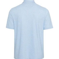 Greg Norman ML75 Shark Tooth Stretch Shirt Polo Short Sleeve Golf Apparel