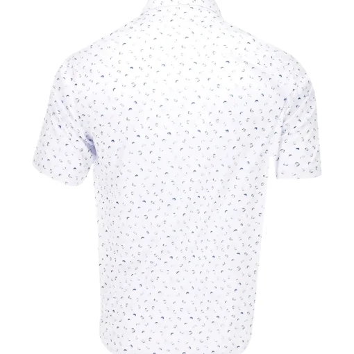 Greg Norman ML75 Solstice Stretch Shirt Polo Short Sleeve Golf Apparel