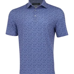 Greg Norman ML75 Stream Shirt Polo Short Sleeve Golf Apparel