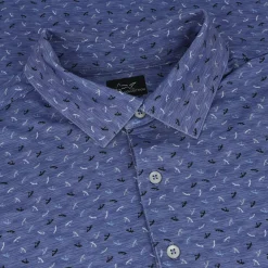 Greg Norman ML75 Stream Shirt Polo Short Sleeve Golf Apparel