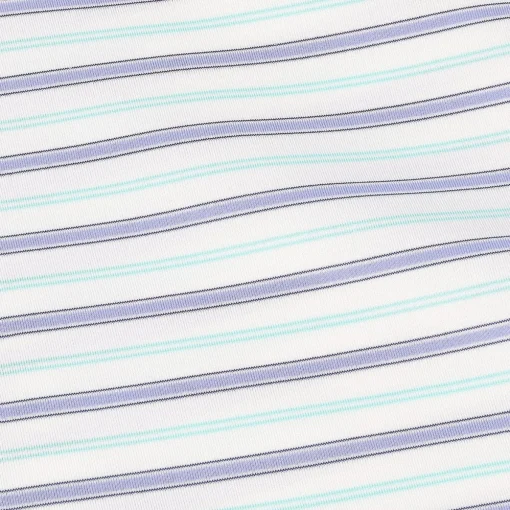 Greg Norman ML75 STRETCH Days Off Stripe Shirt Polo Short Sleeve Golf Apparel