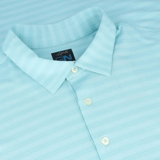 Greg Norman ML75 Stretch Harbor Shirt Polo Short Sleeve Golf Apparel