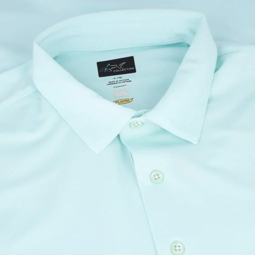 Greg Norman ML75 Stretch Horizon Polo Shirt Polo Short Sleeve Golf Apparel